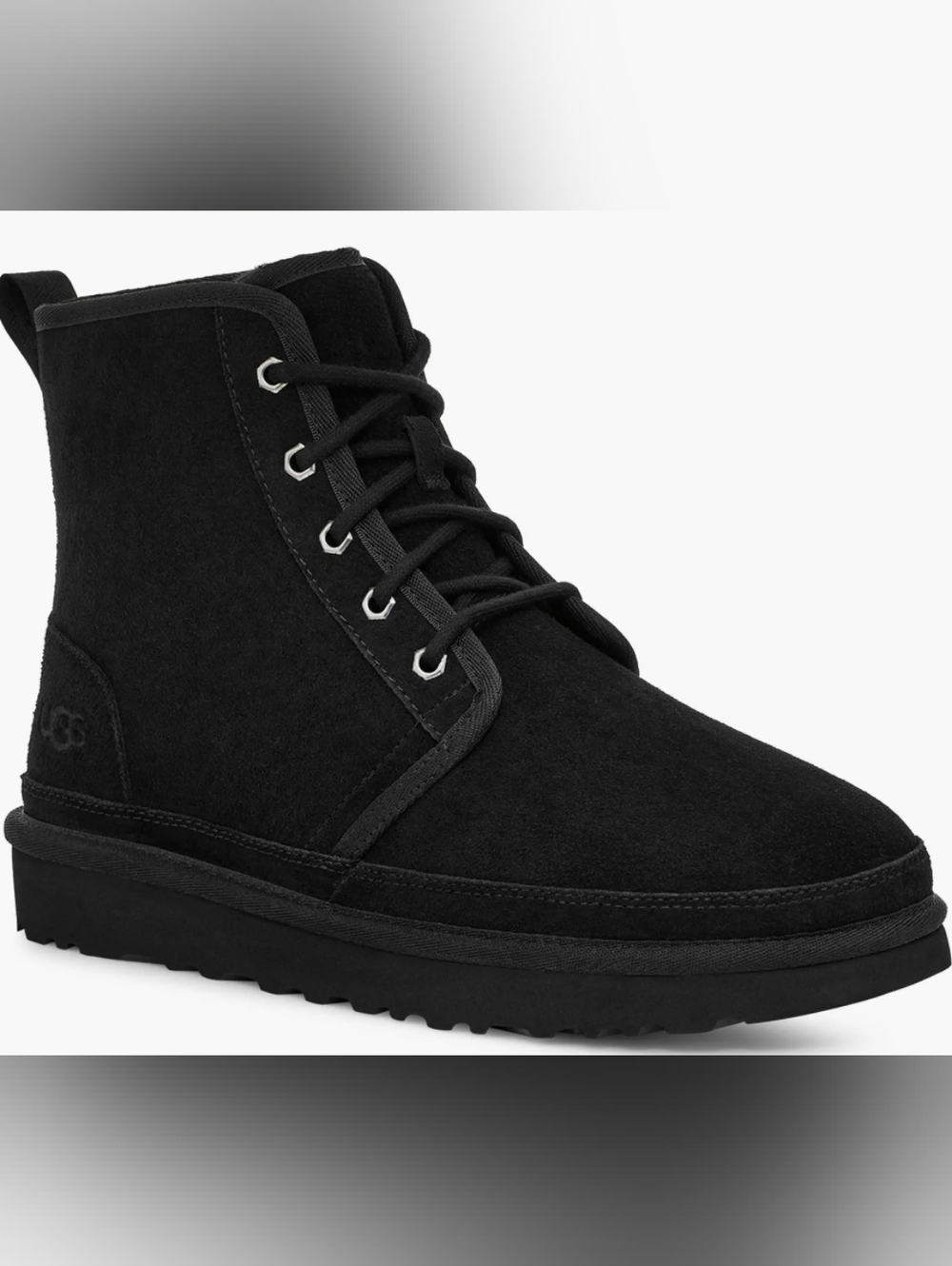 UGG Neumel High 'Black'

 Men's Suede Chukka Lace-Up Boots Size 15 NIB